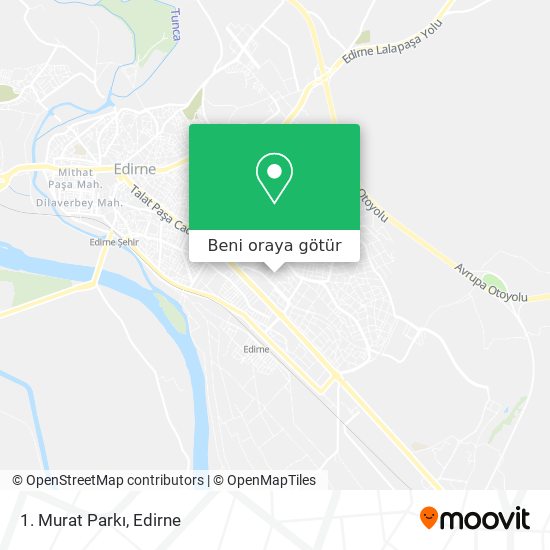1. Murat Parkı harita