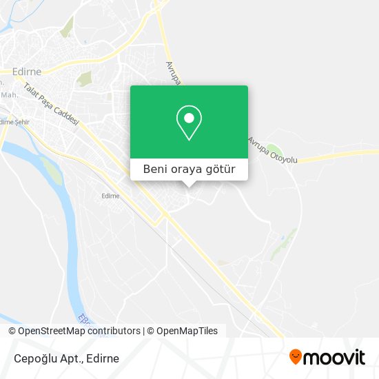 Cepoğlu Apt. harita
