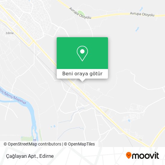 Çağlayan Apt. harita