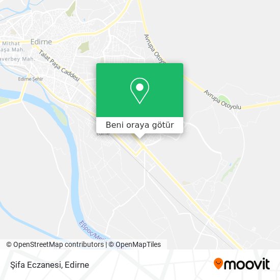 Şifa Eczanesi harita