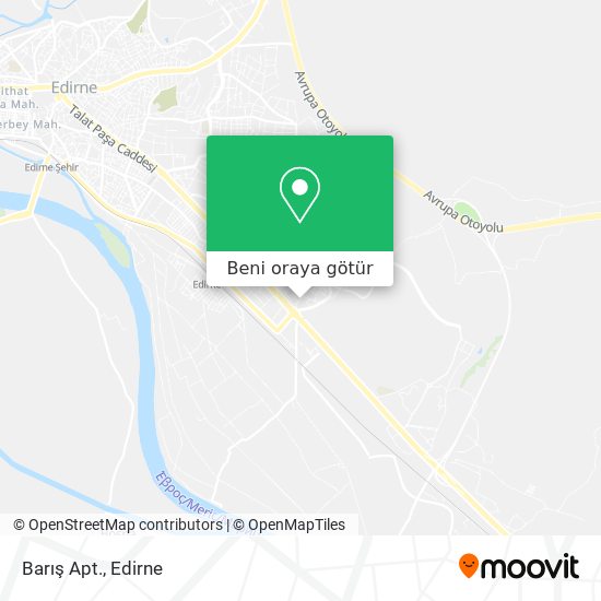 Barış Apt. harita