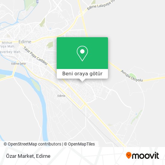 Özar Market harita