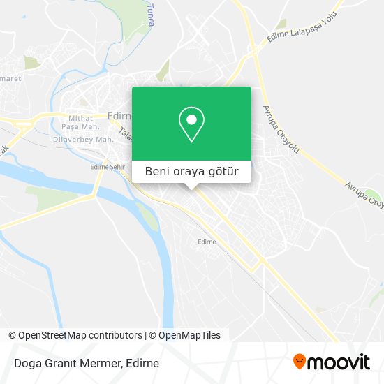 Doga Granıt Mermer harita