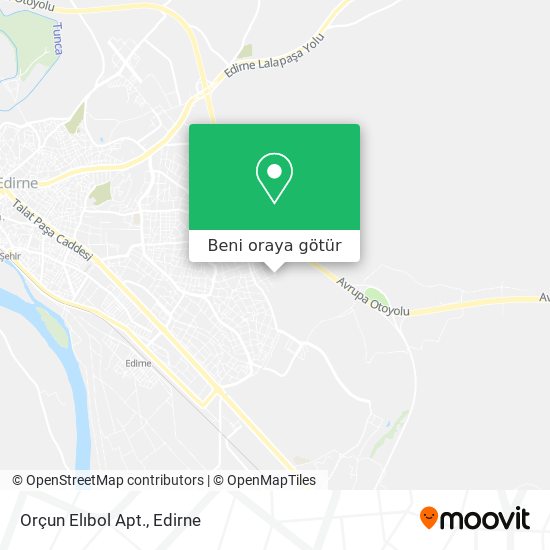 Orçun Elıbol Apt. harita