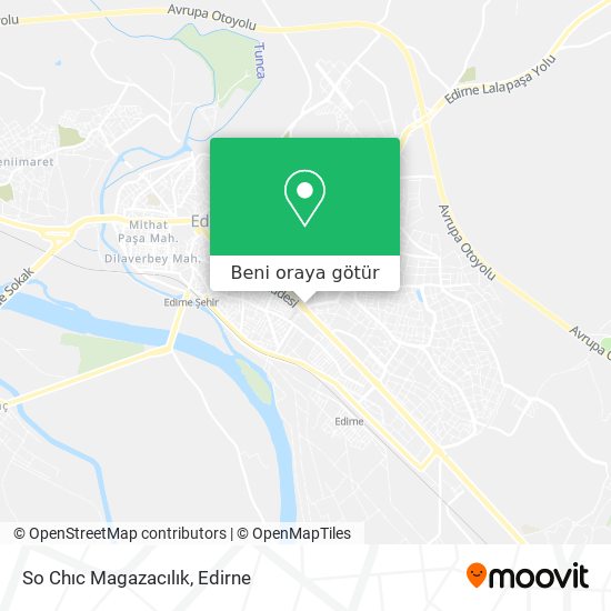 So Chıc Magazacılık harita