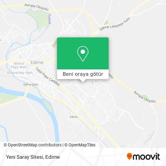 Yeni Saray Sitesi harita
