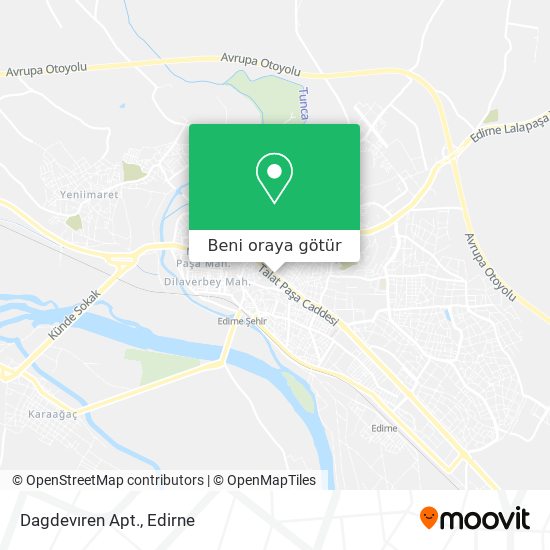 Dagdevıren Apt. harita