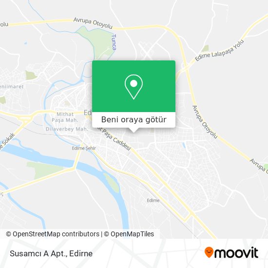 Susamcı A Apt. harita