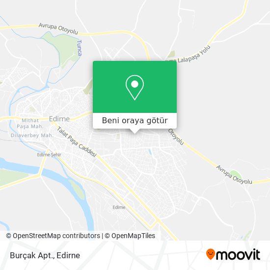 Burçak Apt. harita