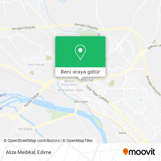 Alıze Medıkal harita