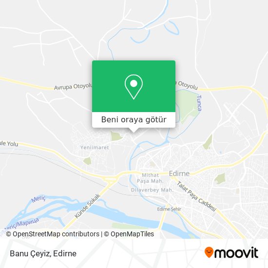 Banu Çeyiz harita