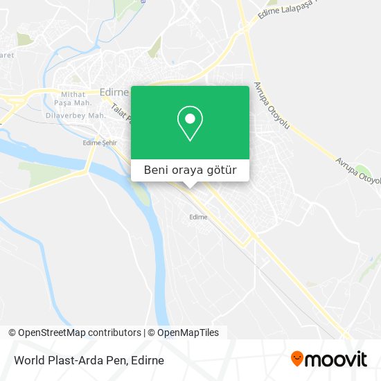 World Plast-Arda Pen harita