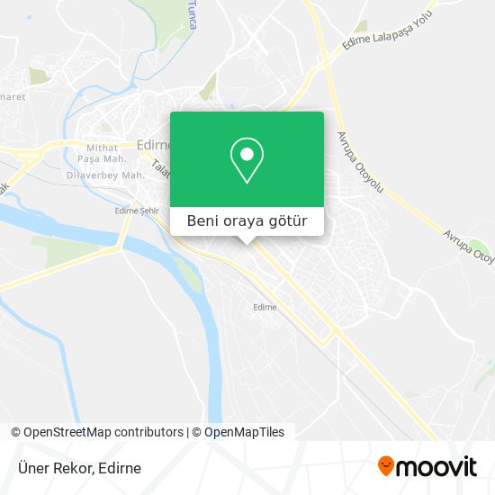 Üner Rekor harita