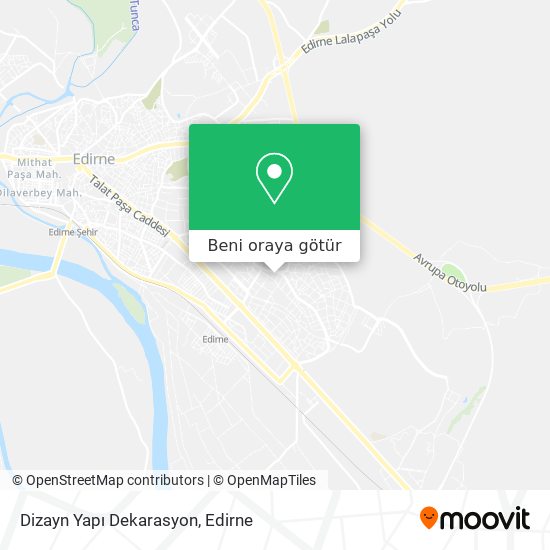 Dizayn Yapı Dekarasyon harita