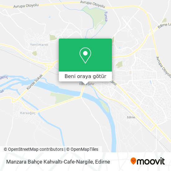 Manzara Bahçe Kahvaltı-Cafe-Nargile harita