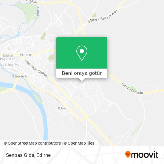 Senbas Gıda harita
