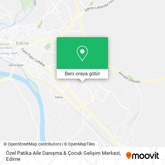 Özel Patika Aile Danışma & Çocuk Gelişim Merkezi harita