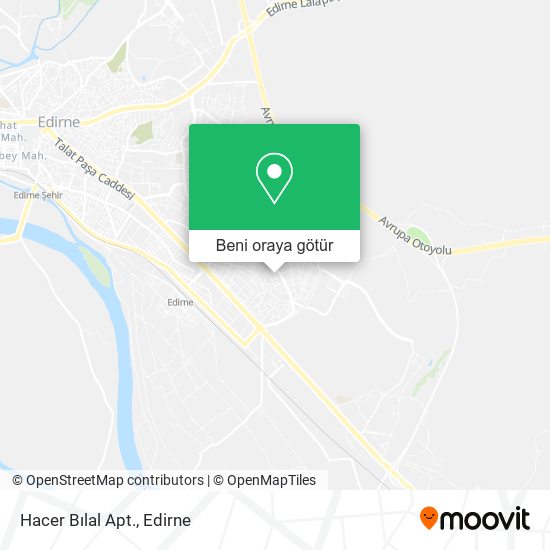 Hacer Bılal Apt. harita