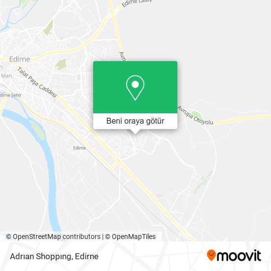 Adrıan Shoppıng harita