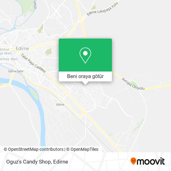Oguz's Candy Shop harita