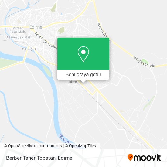 Berber Taner Topatan harita