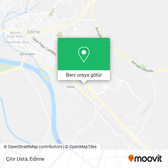 Çıtır Usta harita