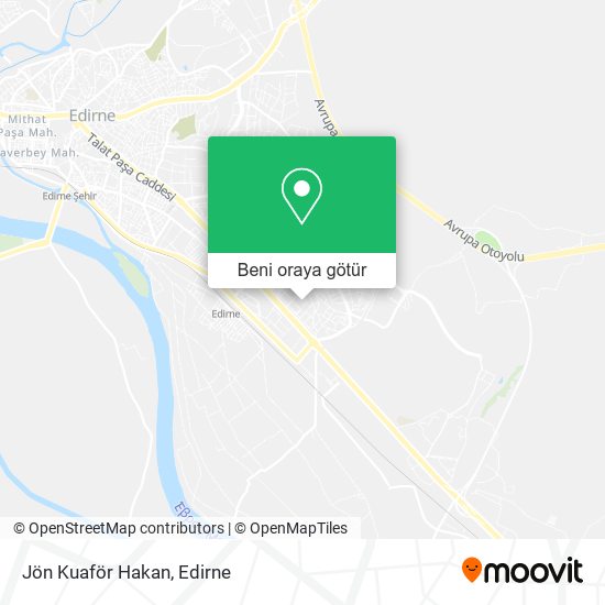 Jön Kuaför Hakan harita