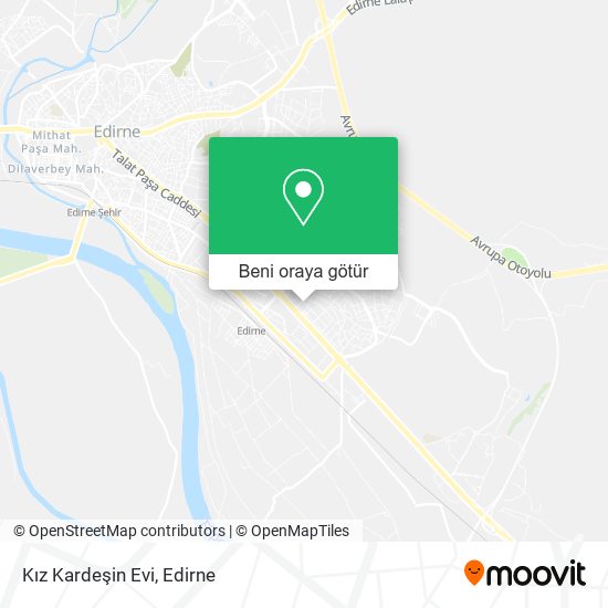 Kız Kardeşin Evi harita