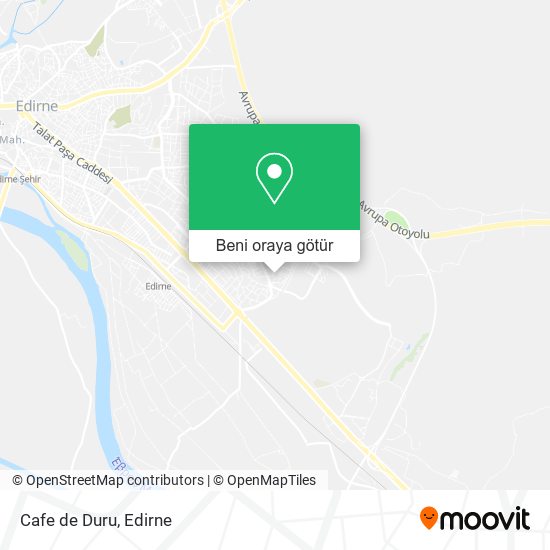 Cafe de Duru harita