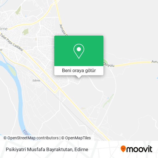 Psikiyatri Musfafa Bayraktutan harita
