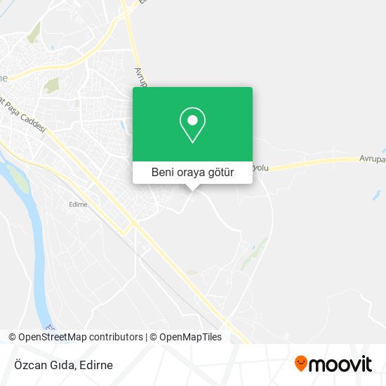 Özcan Gıda harita