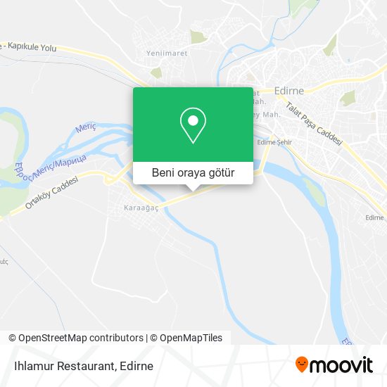 Ihlamur Restaurant harita