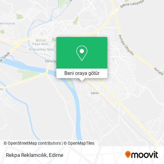 Rekpa Reklamcılık harita