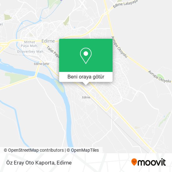 Öz Eray Oto Kaporta harita