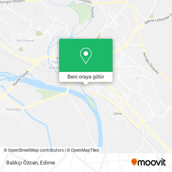 Balıkçı Özcan harita