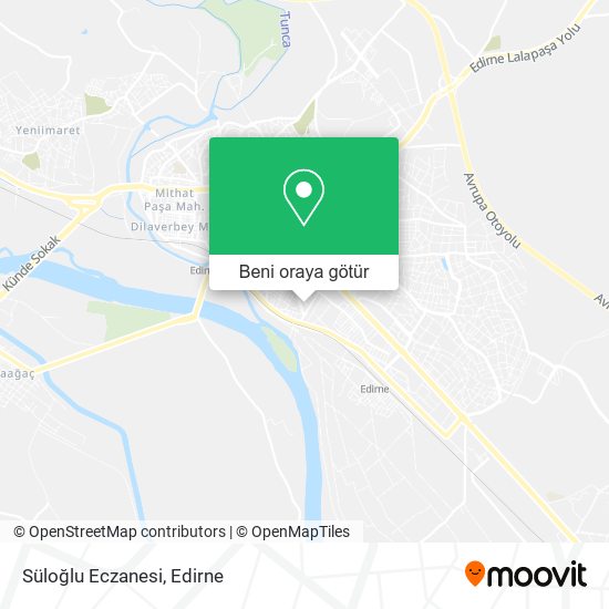 Süloğlu Eczanesi harita