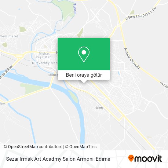 Sezai Irmak Art Acadmy Salon Armoni harita