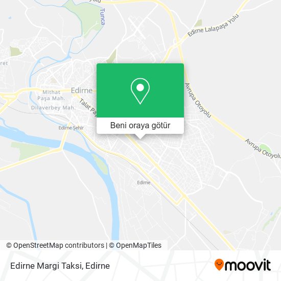 Edirne Margi Taksi harita