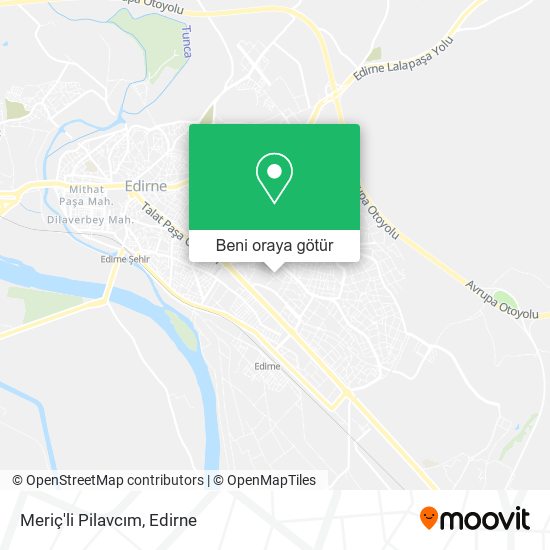 Meriç'li Pilavcım harita