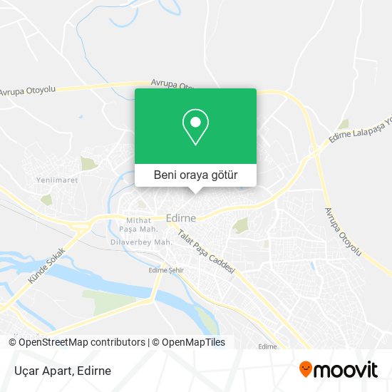 Uçar Apart harita