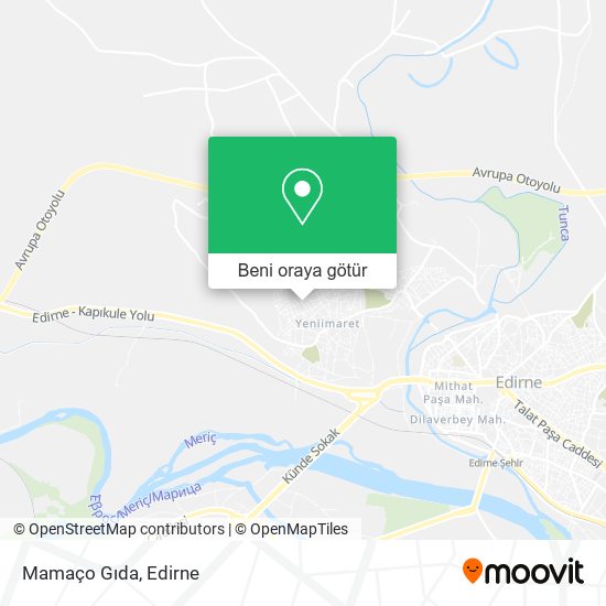 Mamaço Gıda harita