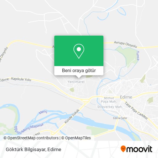 Göktürk Bilgisayar harita