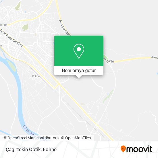 Çagırtekin Optik harita