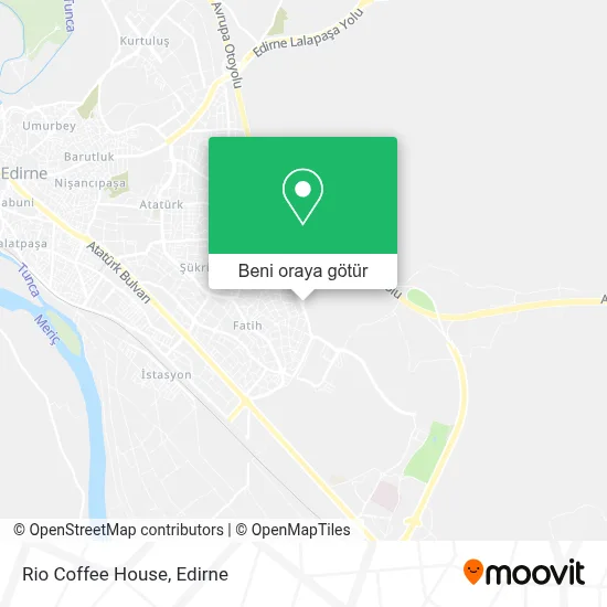 Rio Coffee House harita