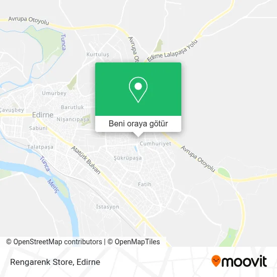 Rengarenk Store harita