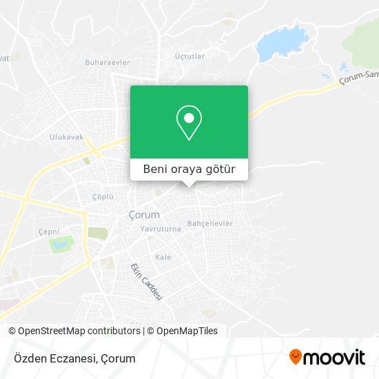 Özden Eczanesi harita