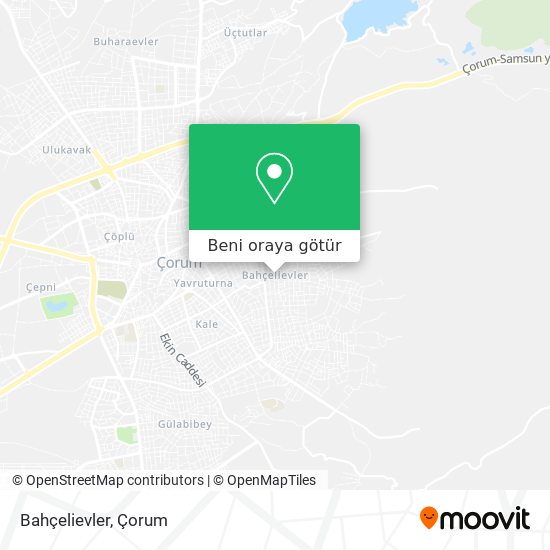 Bahçelievler harita