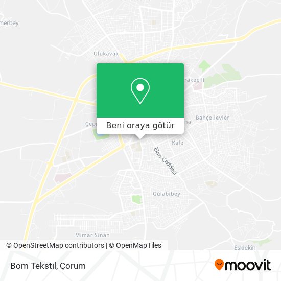 Bom Tekstıl harita