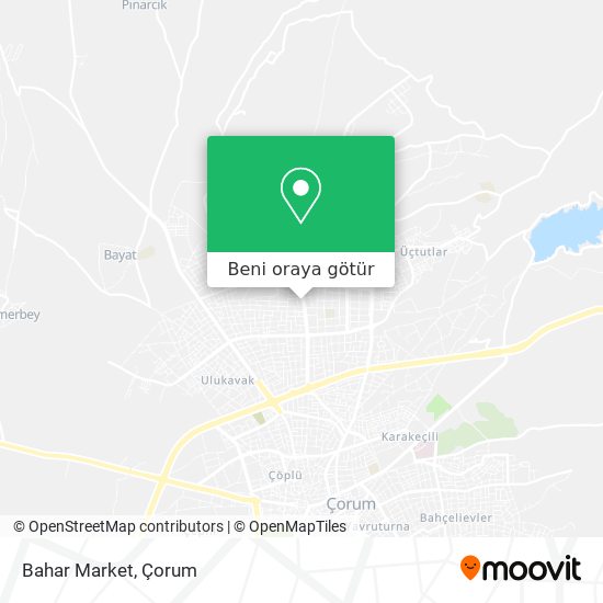 Bahar Market harita