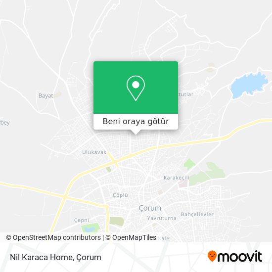 Nil Karaca Home harita
